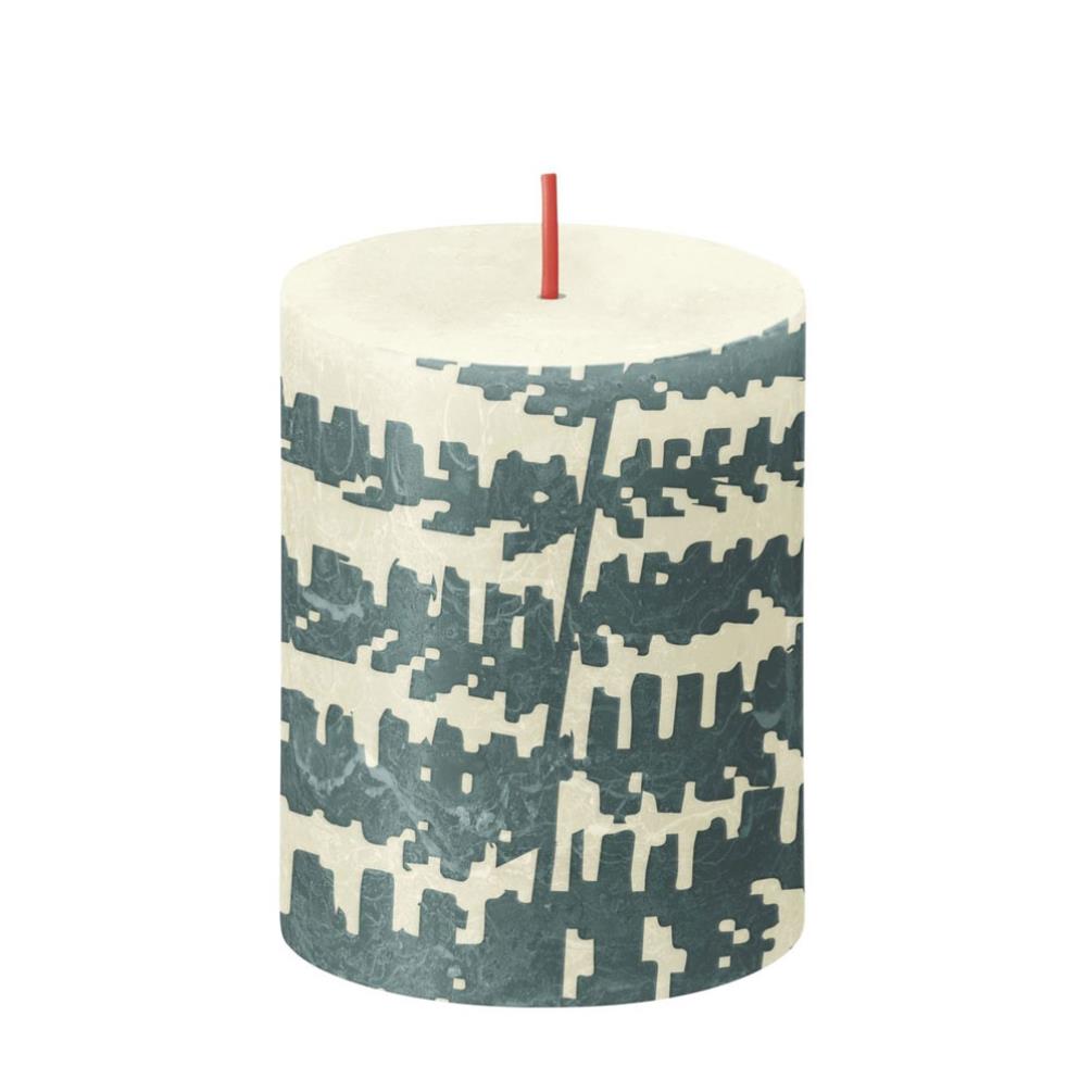 Bolsius Soft Pearl Fern Rustic Silhouette Candle 8cm x 7cm £5.84